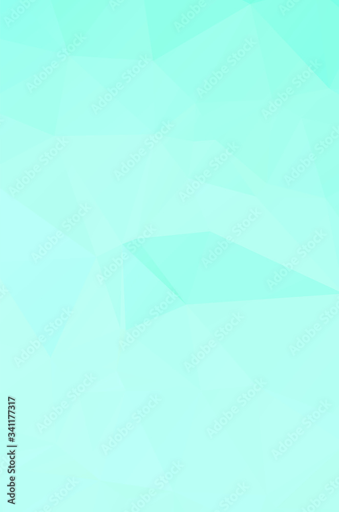 Obraz premium Light blue triangle modern geometric abstract background