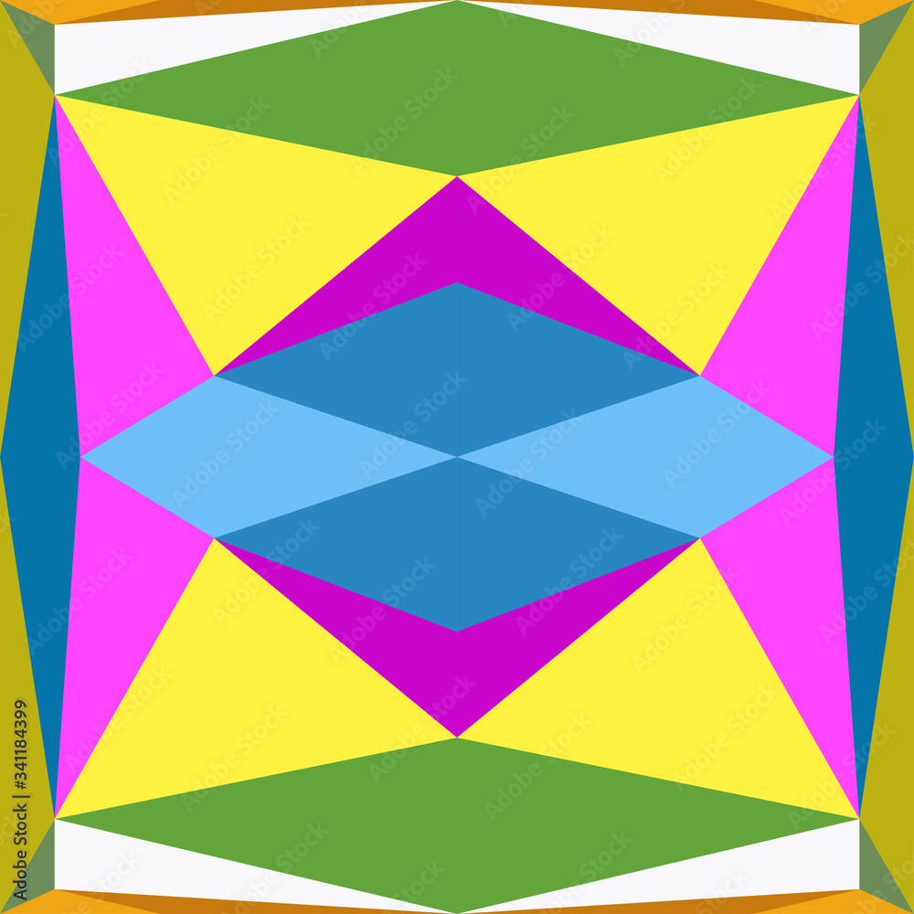 Abstract seamless colourful pattern geometric backgrounds vector design Abstract seamless colourful pattern geometric backgrounds vector design