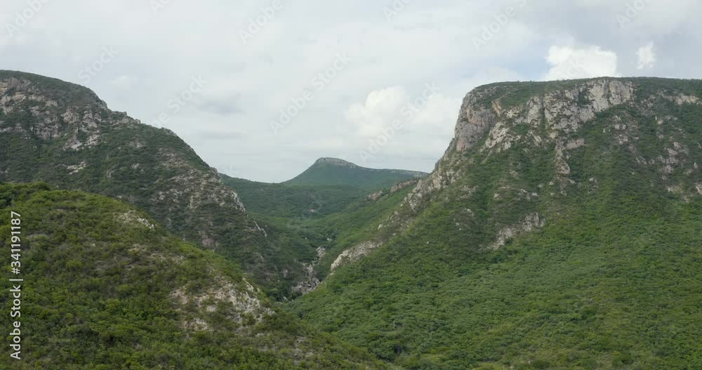 drone shot flying between the mountains drone shot flying between the mountains