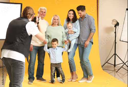 Photographer working with f...