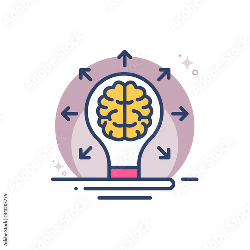 think big Vector Icon