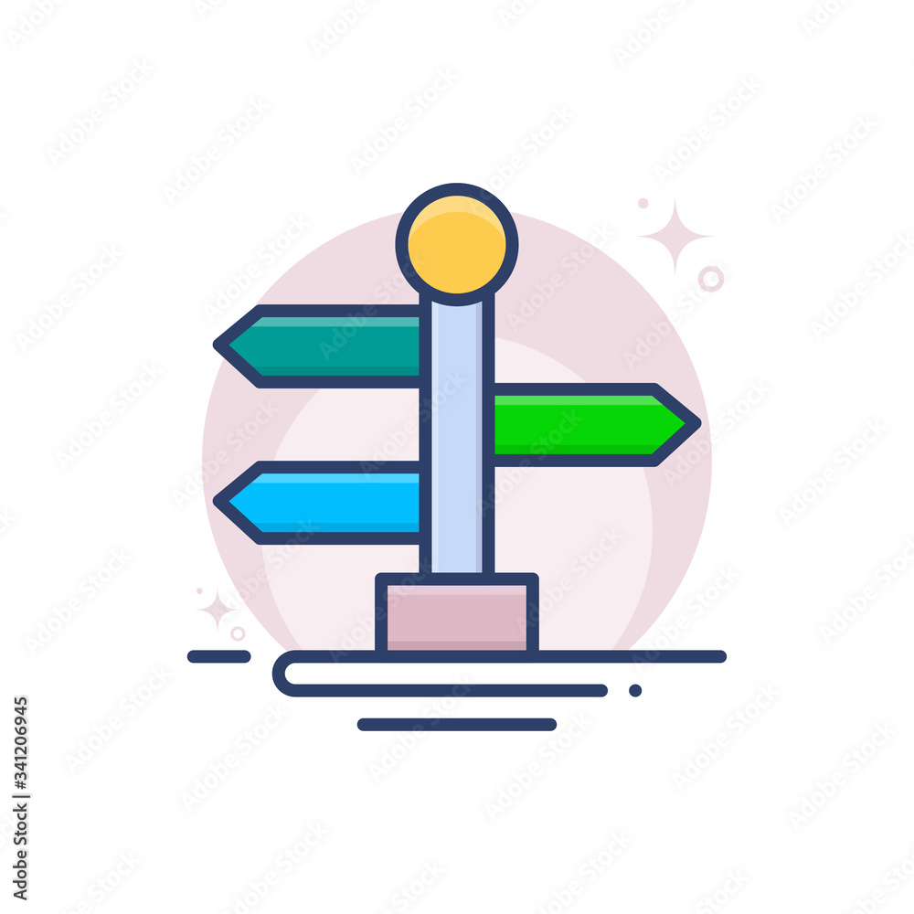 direction Vector Icon