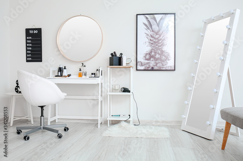 Stylish interior of modern ...
