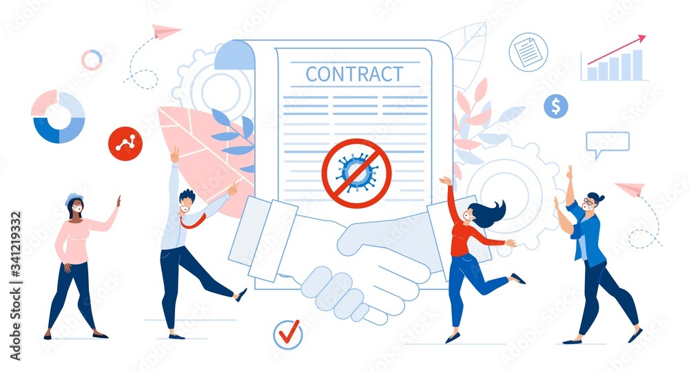 Successful Contract Agreement and Happy People after Covide19 Pandemic. Huge Shaking Businessman Hand. Overjoyed Worker Team Freelancer Group Received Job. Success Deal, Partnership, Employment Successful Contract Agreement and Happy People after Covide19 Pandemic. Huge Shaking Businessman Hand. Overjoyed Worker Team Freelancer Group Received Job. Success Deal, Partnership, Employment