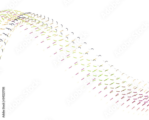 Abstract background blend wave line design for Wallpaper, Banner, Background, Card, Book Illustration, landing page