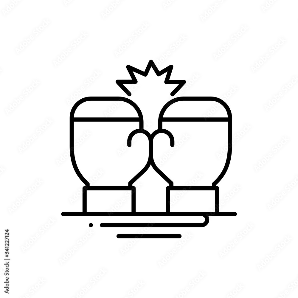fight Vector Icon fight Vector Icon