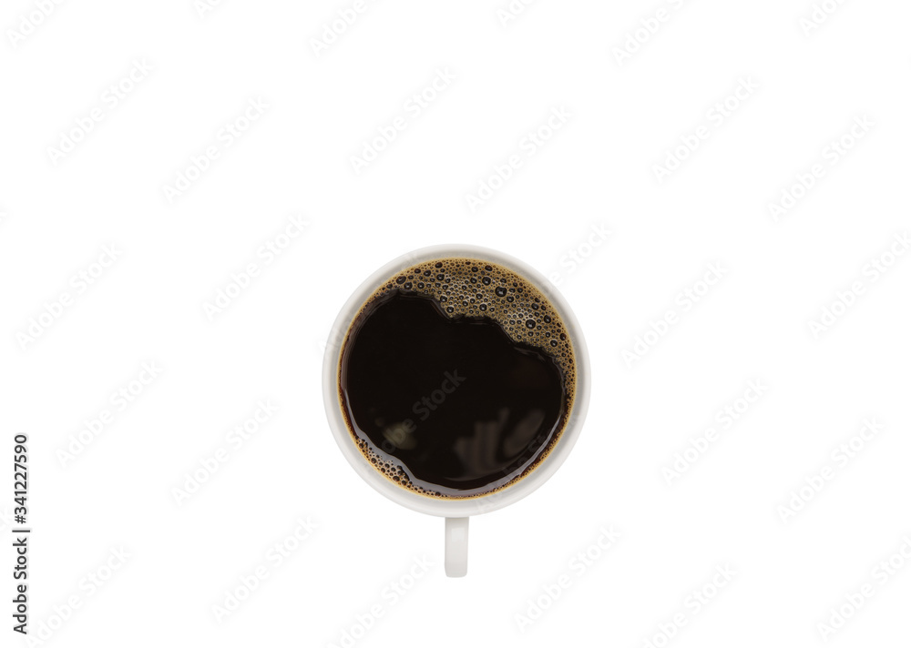 Hot coffee cup isolated on white background with clipping path Hot coffee cup isolated on white background with clipping path