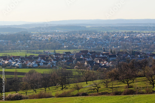 Countryside in Baden-Wurttemberg  Germany 