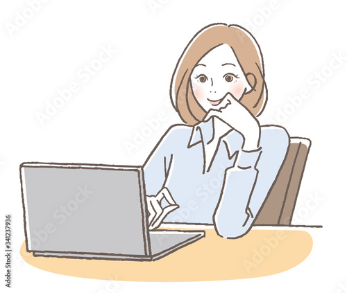 PC　女性