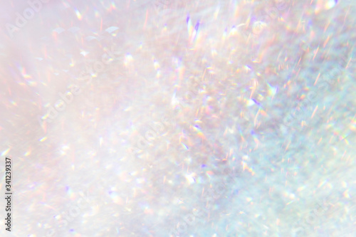 Принти на полотні Brownish hologram glittery background
