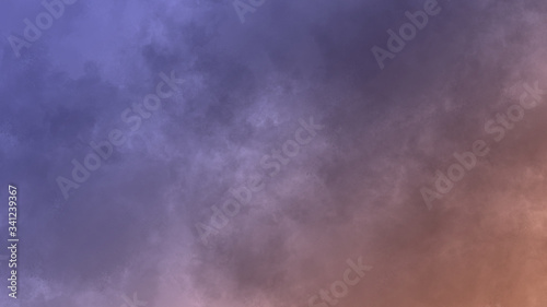 abstract orange colorful background texture nature weather sky clouds © Ravenzcore
