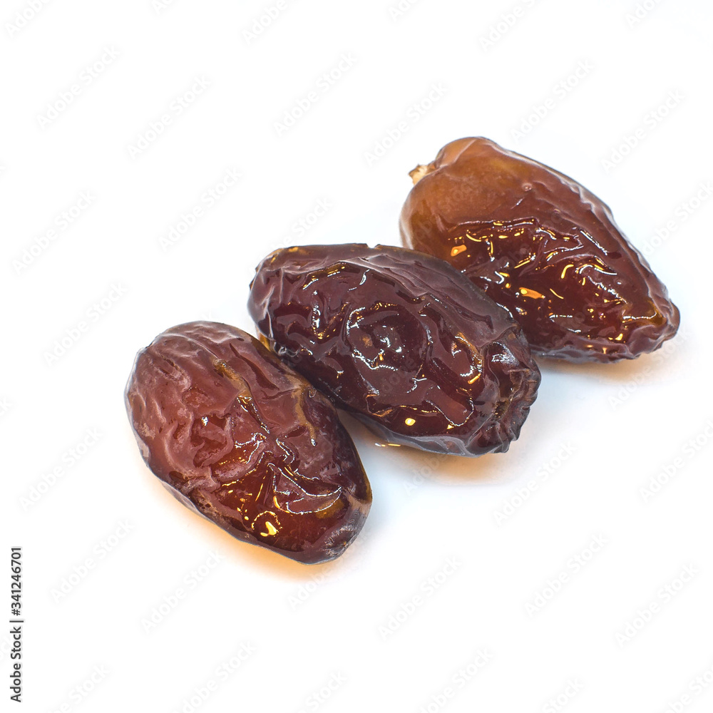 Date Fruit on White Background Date Fruit on White Background