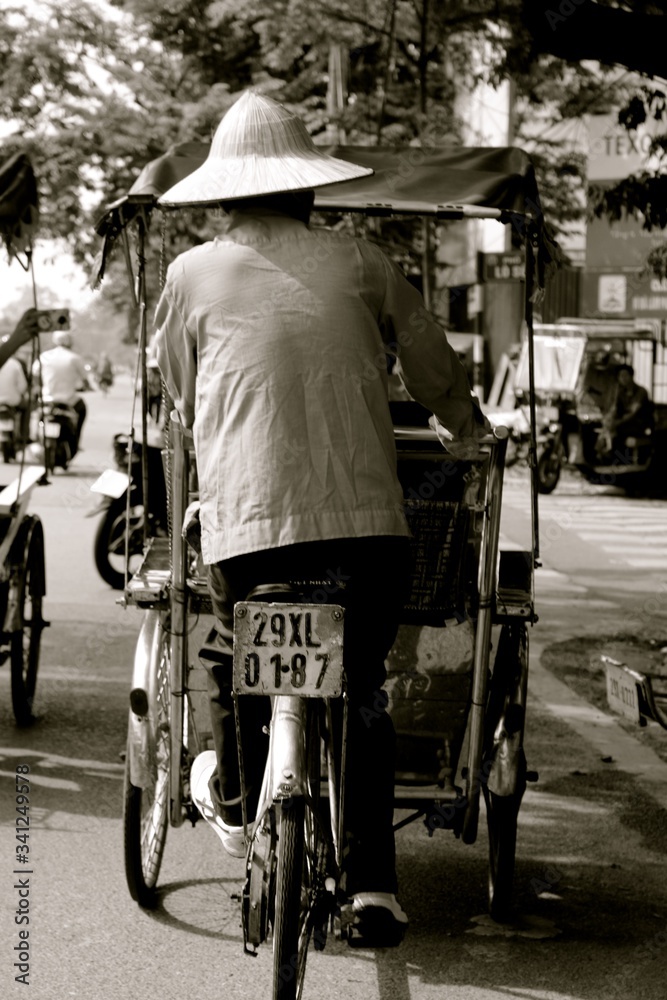 man on bicycle man on bicycle
