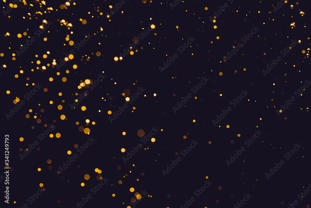 Golden blur glitter lights abstract bokeh for Merry Christmas and New Year Golden blur glitter lights abstract bokeh for Merry Christmas and New Year