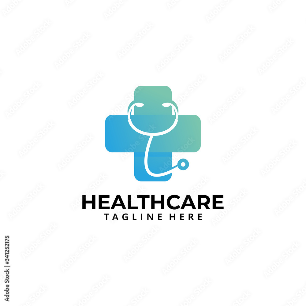 health care logo icon vector isolated