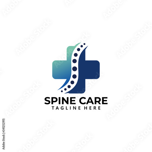 spine logo icon vector isolated
