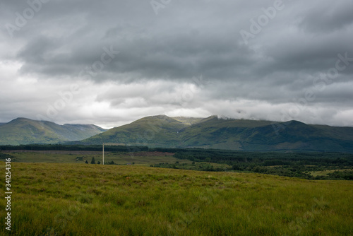Landschaft in den Highlands Schottlands