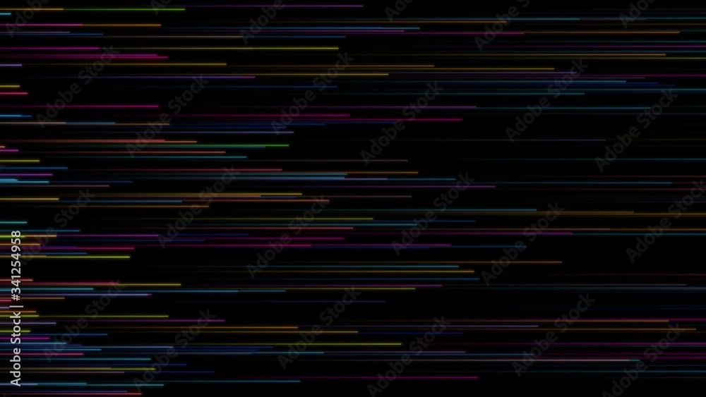 Abstract Colorful Streaks Moving Left to Right Looping Background Abstract Colorful Streaks Moving Left to Right Looping Background