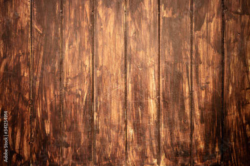 Dark brown old vintage wood texture