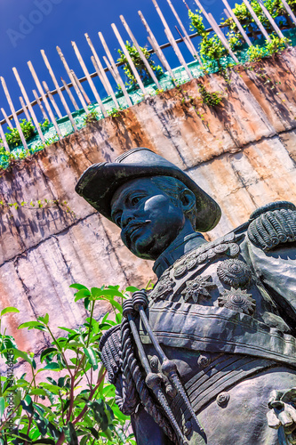 Obraz na płótnie A memorial statue found at the Big Buddha Monument in Phuket w salonie