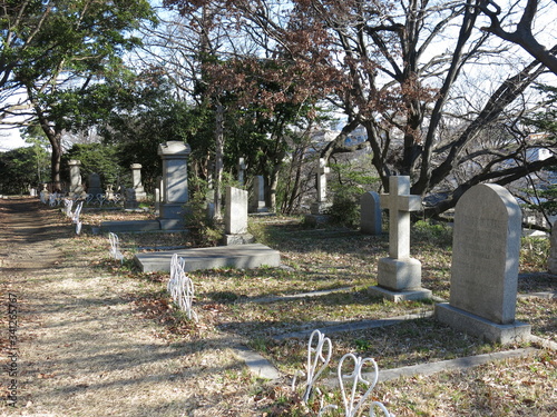 横浜市の根岸外国人墓地