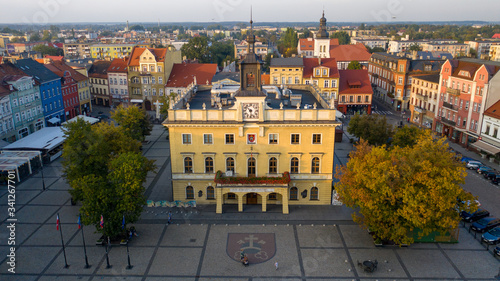 Old market in Ostrów Wielkopolski photo