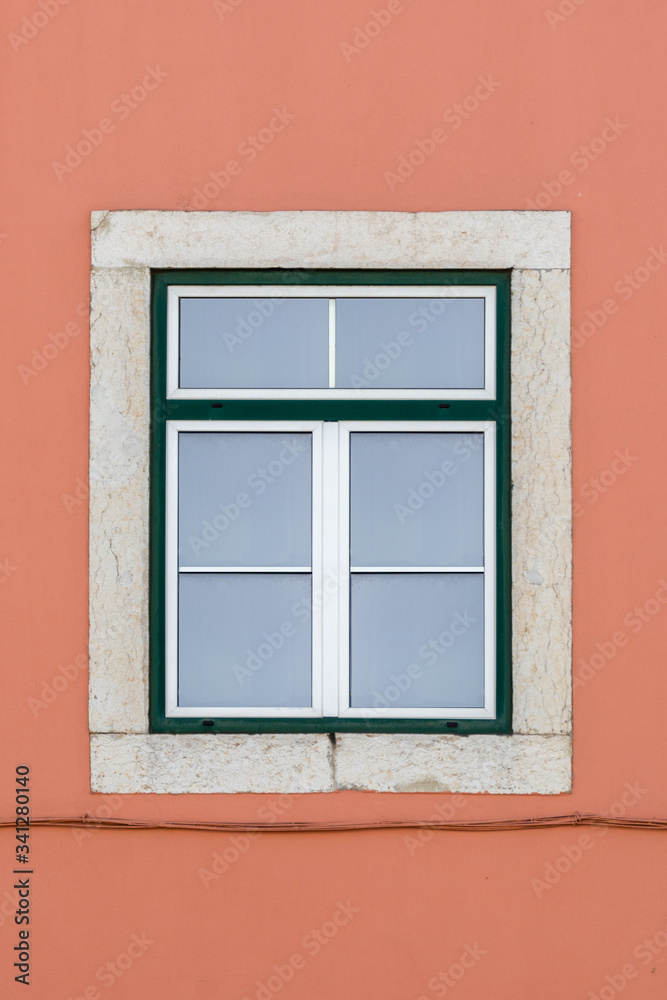 Window in Lisbon Portugal