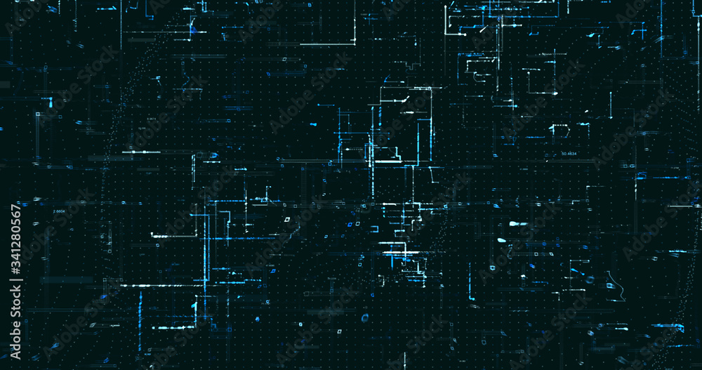 Abstract digital network data background, 3D rendering Abstract digital network data background, 3D rendering