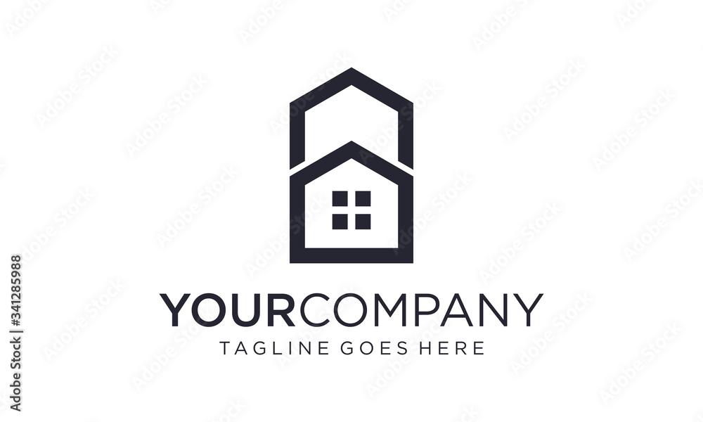 Abstract home for logo design concepts editable
Abstract home for logo design concepts editable