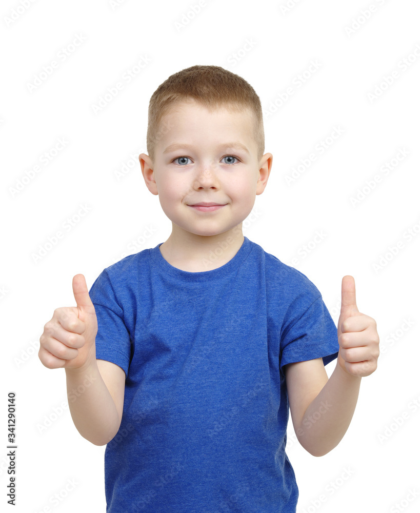 Portrait of happy little boy Portrait of happy little boy