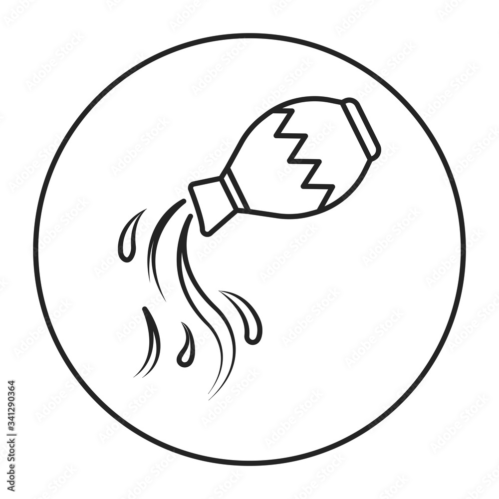 Aquarius black line icon. Zodiac sign. Astrology and horoscope. Predictions and human character. Element air. Ruler Uranus. UI UX GUI design element. Editable stroke Aquarius black line icon. Zodiac sign. Astrology and horoscope. Predictions and human character. Element air. Ruler Uranus. UI UX GUI design element. Editable stroke