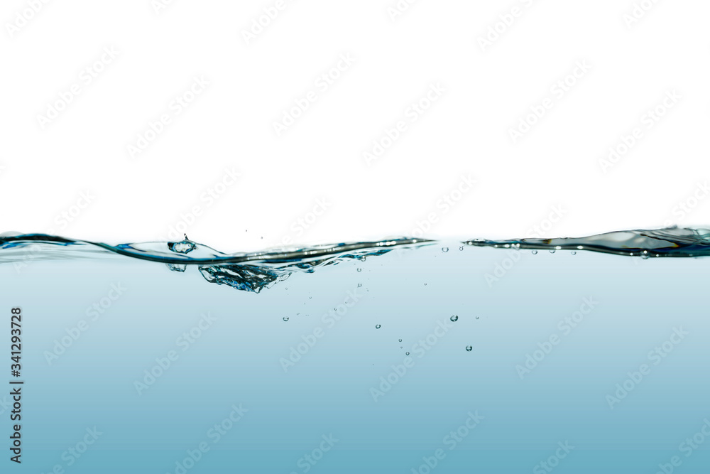 Abstract water wave splash isolated on white background. Abstract water wave splash isolated on white background.