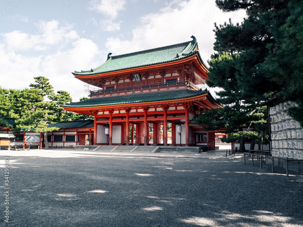 Fototapeta premium Japoński tradycyjny budynek