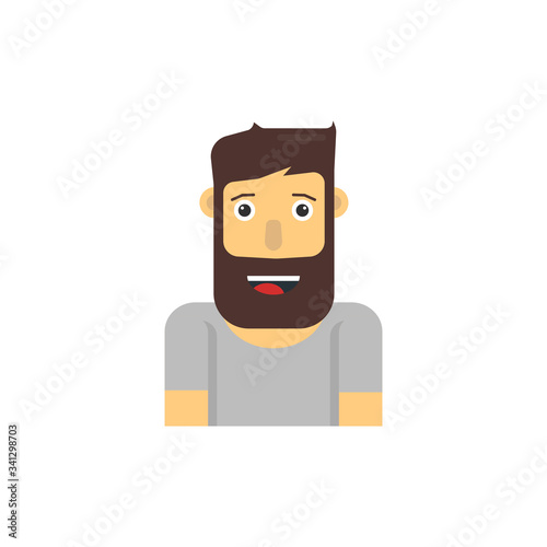  fanny cartoon  man with beard