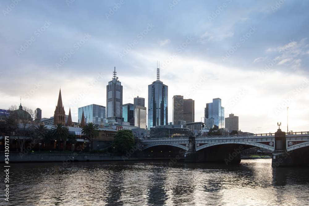Melbourne CBD Skyline Melbourne CBD Skyline
