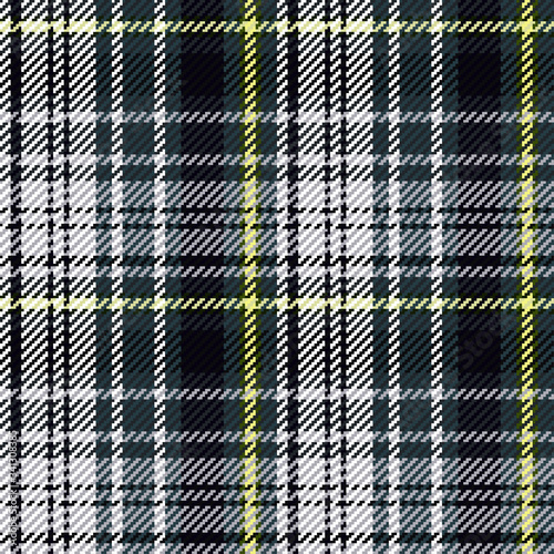 Black  white  green  navy and yellow gingham cloth background with fabric texture. Seamless fabric texture. Suits for covers  packaging and gift wrap. No gradient. No transparent.