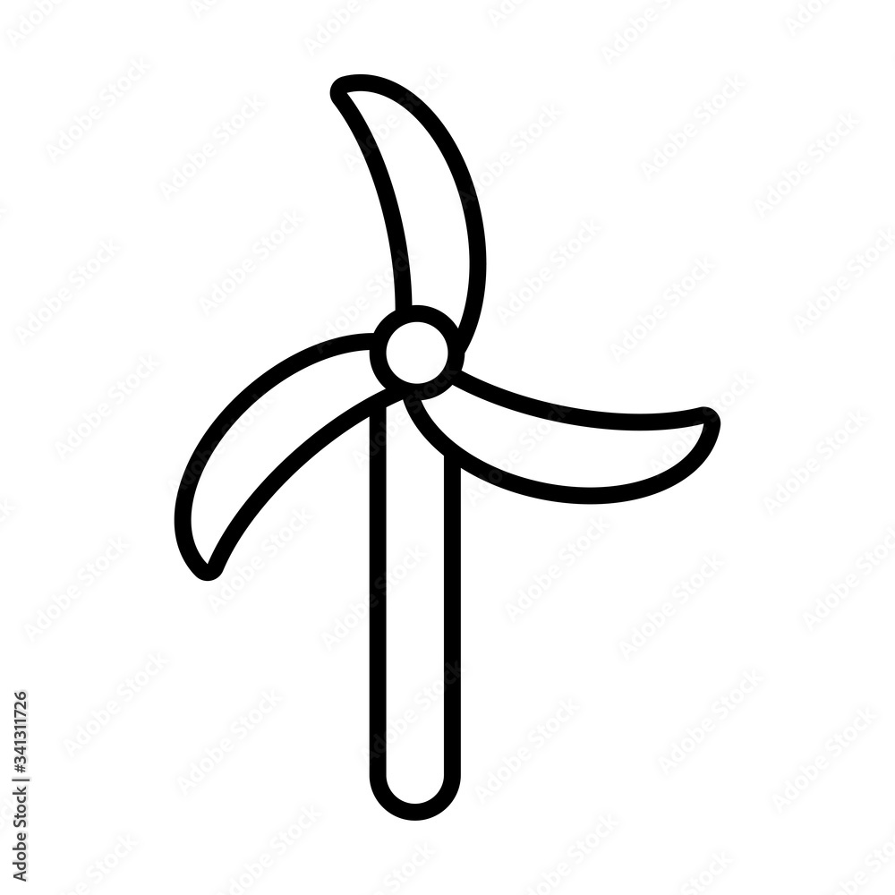 windmill energy environmental line style windmill energy environmental line style