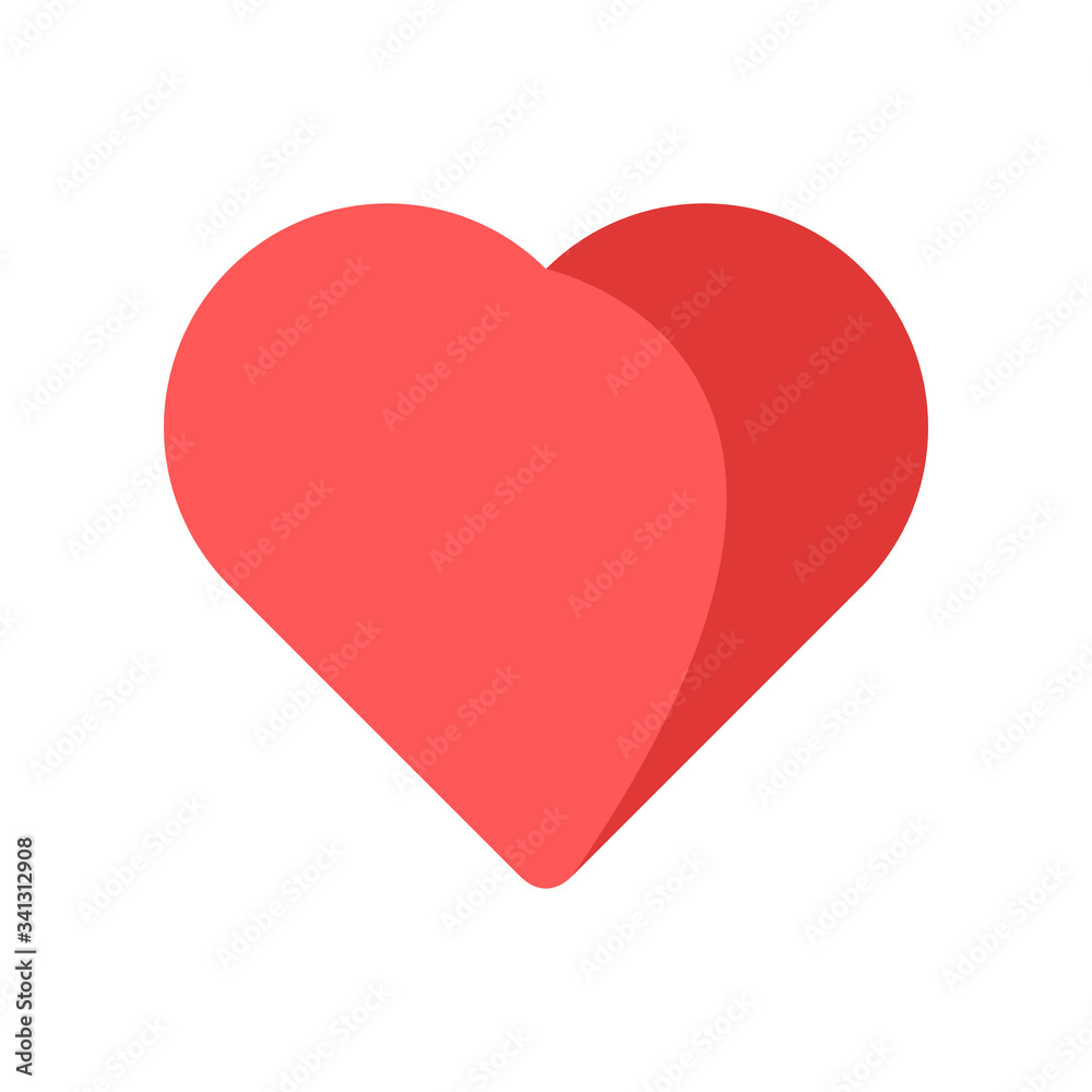 The best Heart icon, illustration vector. Suitable for many purposes.