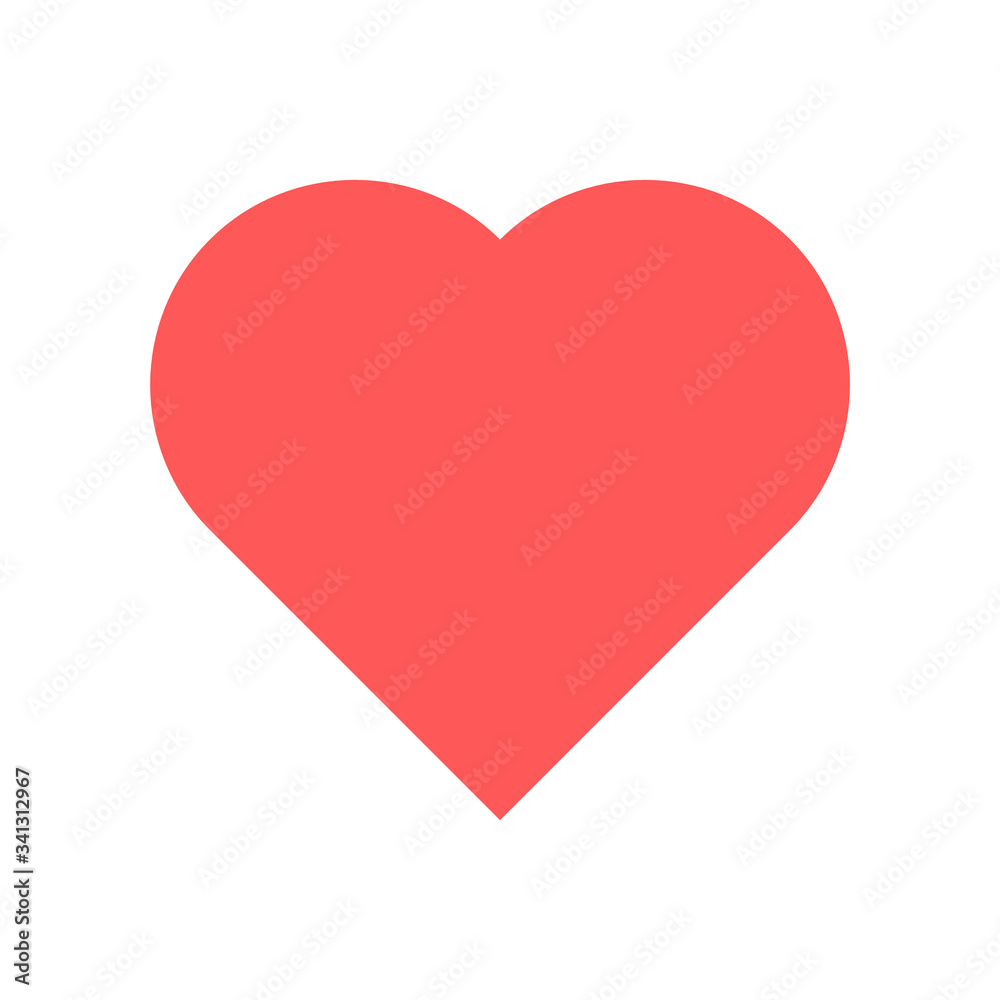 The best Heart icon, illustration vector. Suitable for many purposes.