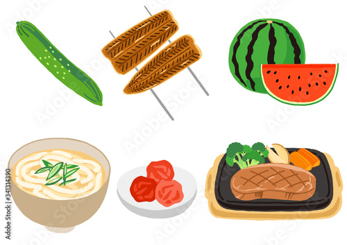 土用の丑の日　うのつく食べ物　セット