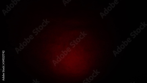 Red, yellow, simple background, blue-green abstract background gradient blur, Studio light.