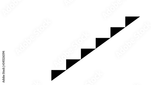 Stairs Icon Design Symbol Staircase Stairway