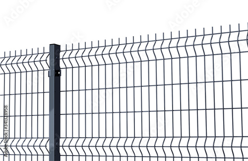 fence isolated on white