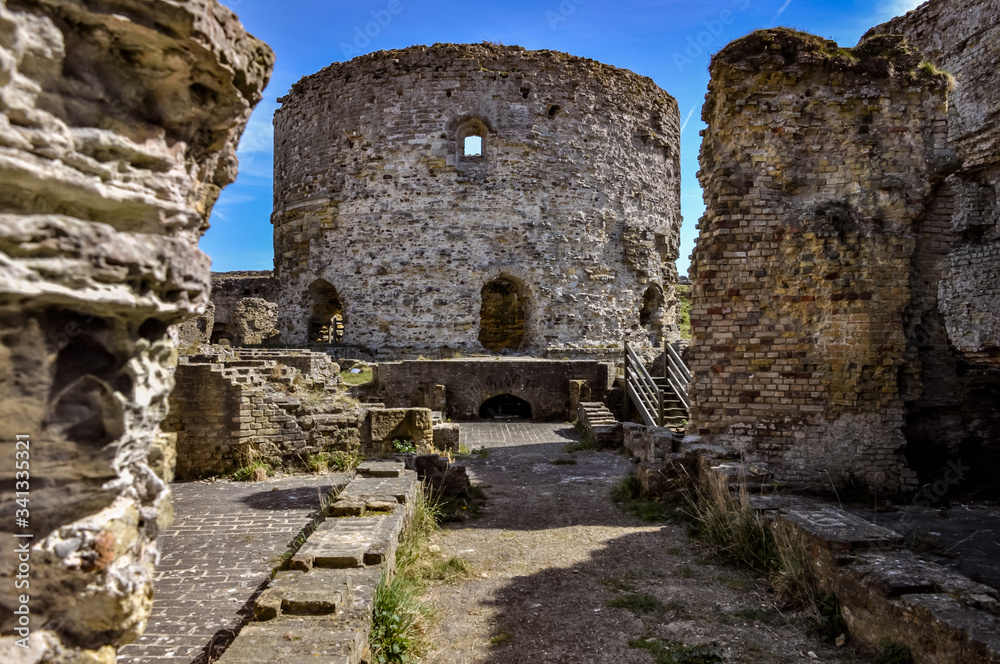 ruins of the castle