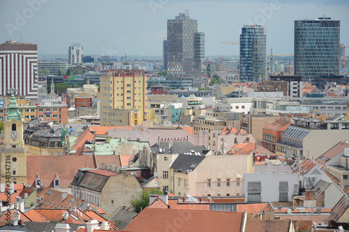 Photography BRATISLAVA, SLOVAKIA - MAY 9, 2019: Beautiful view from Bratislava Castle