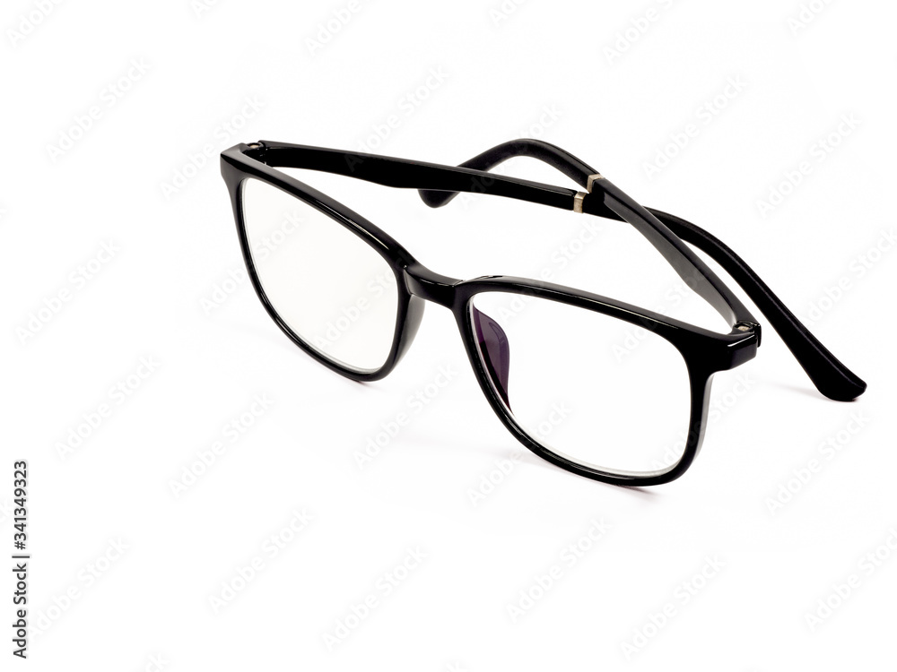 Glasses isolated over the white background. with clipping path. Glasses isolated over the white background. with clipping path.