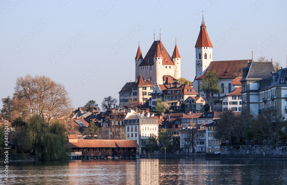 Naklejka premium Zamek Thun