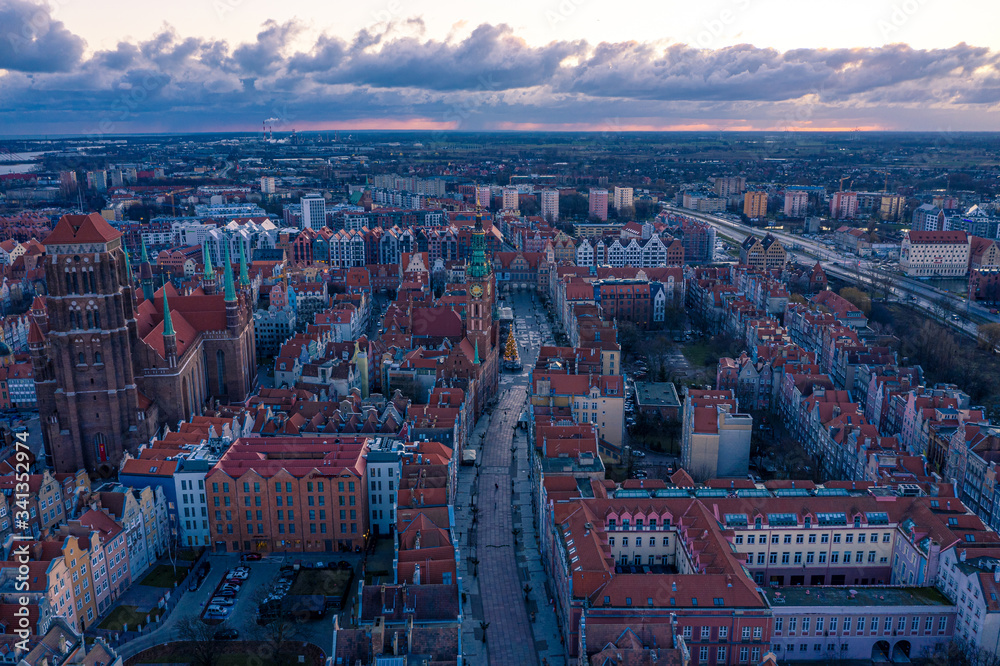 Trójmiasto z lotu ptaka