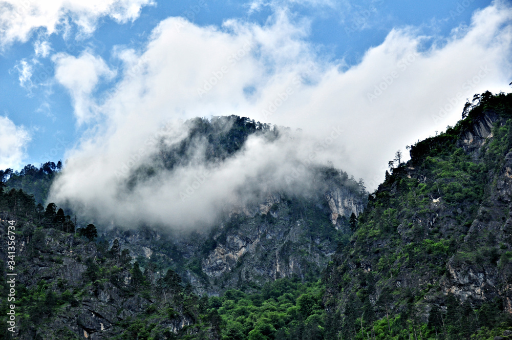 cloud sky over the mountains cloud sky over the mountains