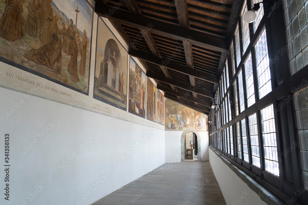 La Verna, medieval monastery in the Arezzo province